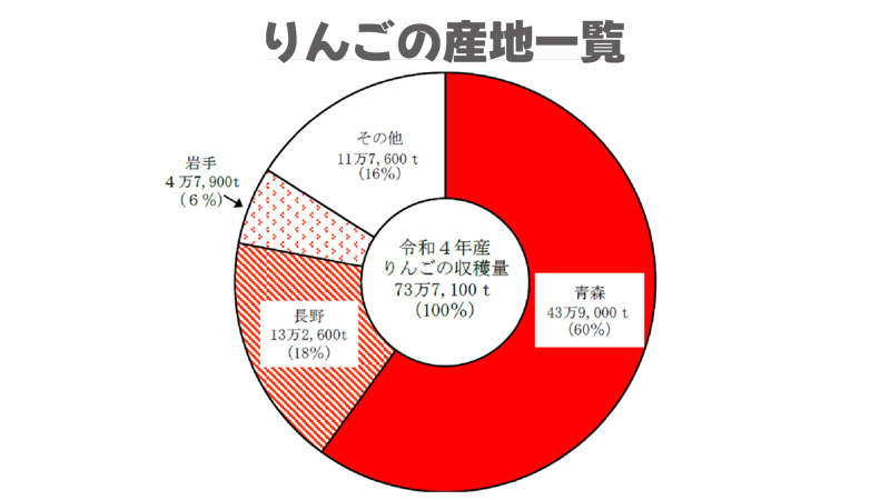 青森産地直送の訳ありりんご